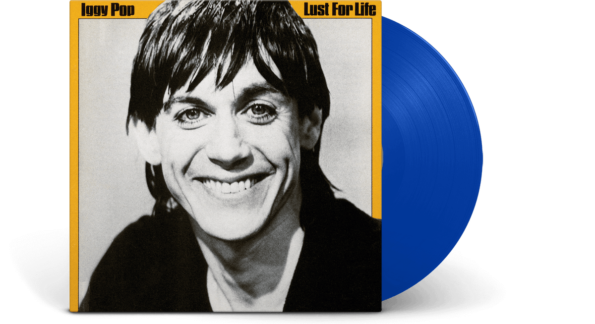 Vinyl - Iggy Pop : Lust For Life (Blue Vinyl) - The Record Hub