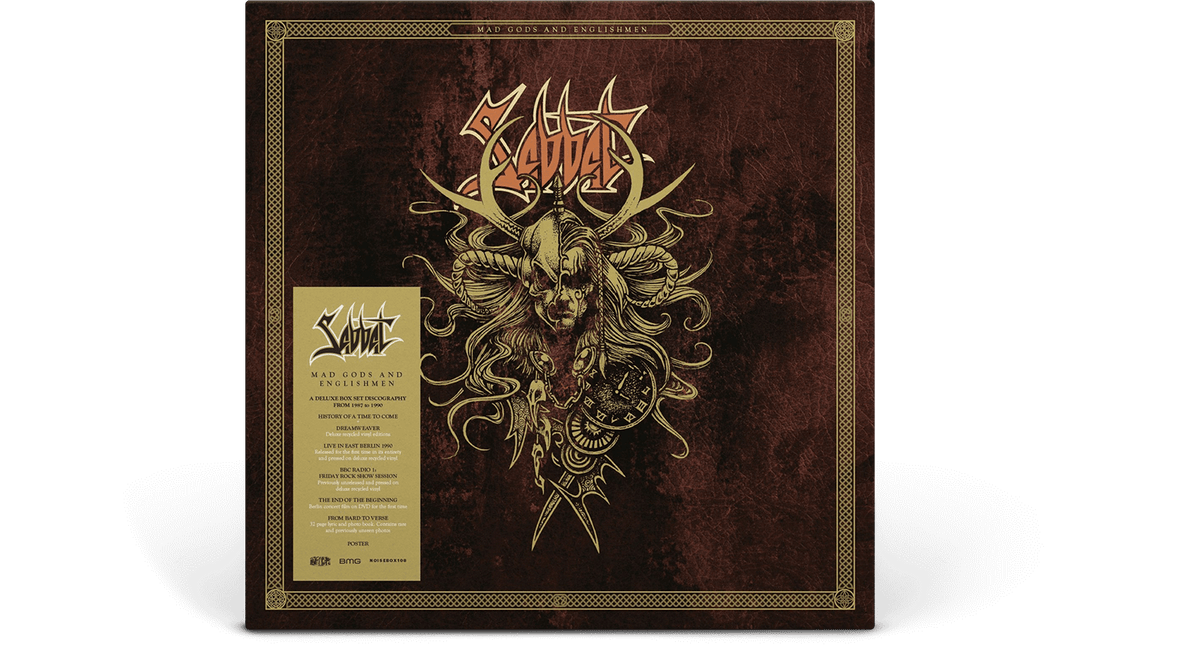 Vinyl - Sabbat : Mad Gods and Englishmen (5LP + DVD + Booklet) - The Record Hub