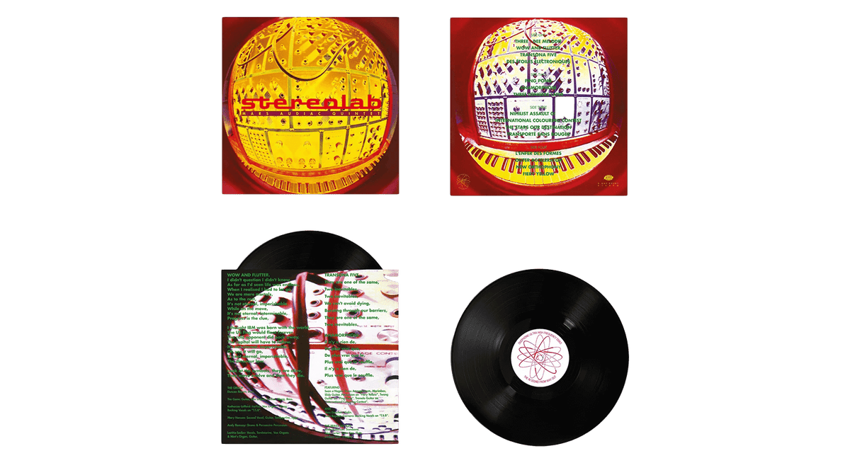 Vinyl - [Pre-Order [28/02] Stereolab : Mars Audiac Quintet - The Record Hub