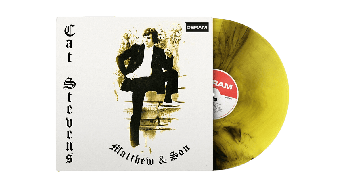 Vinyl - Cat Stevens : Matthew &amp; Son (Yellow Marble Vinyl) (Exclusive to The Record Hub.com) - The Record Hub