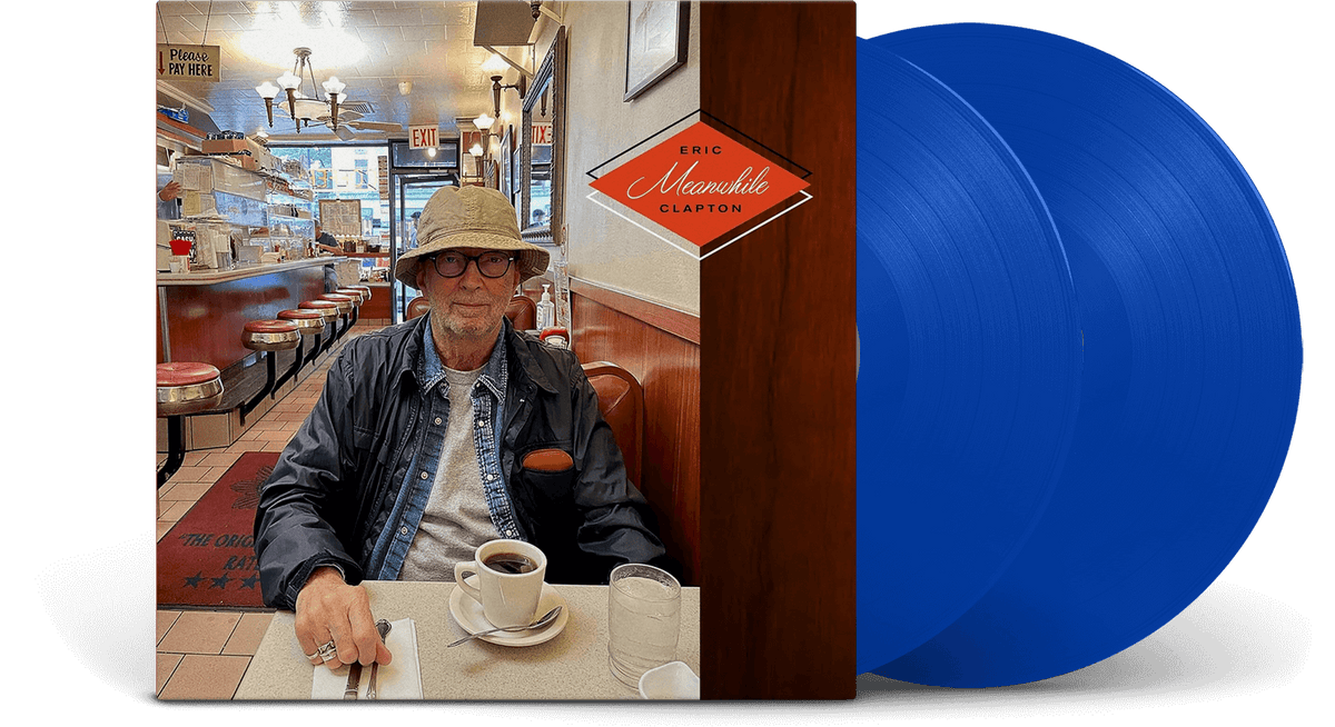 Vinyl - [Pre-Order [24/01] Eric Clapton : Meanwhile (Blue Vinyl) - The Record Hub