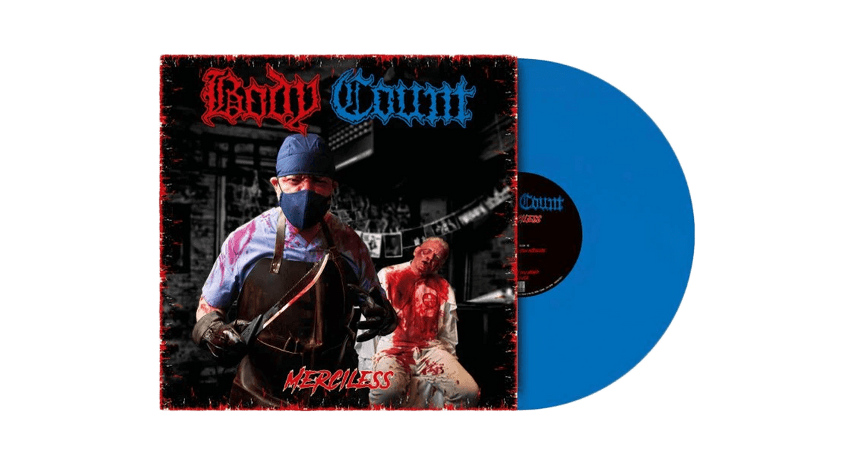 Vinyl - [Pre-Order [22/11] Body Count : Merciless (Blue Vinyl) - The Record Hub