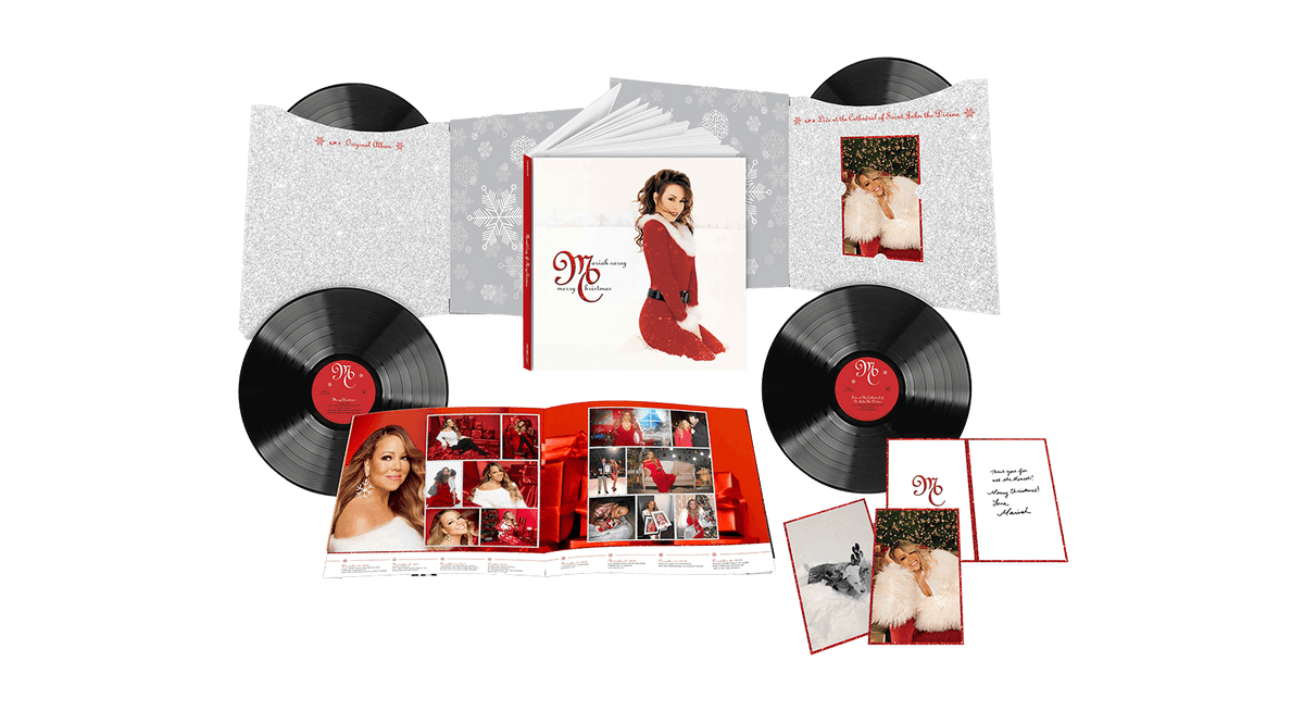 Vinyl - [Pre-Order [13/12] Mariah Carey : Merry Christmas (30th Anniversary 2LP Deluxe Box) - The Record Hub