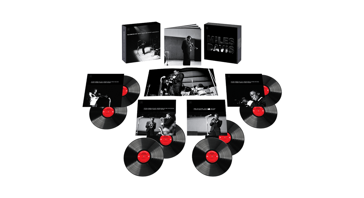 Vinyl - Miles Davis : Miles In France 1963 &amp; 1964 - Miles Davis Quintet - The Bootleg Series, Vol. 8 (8LP Box set) - The Record Hub