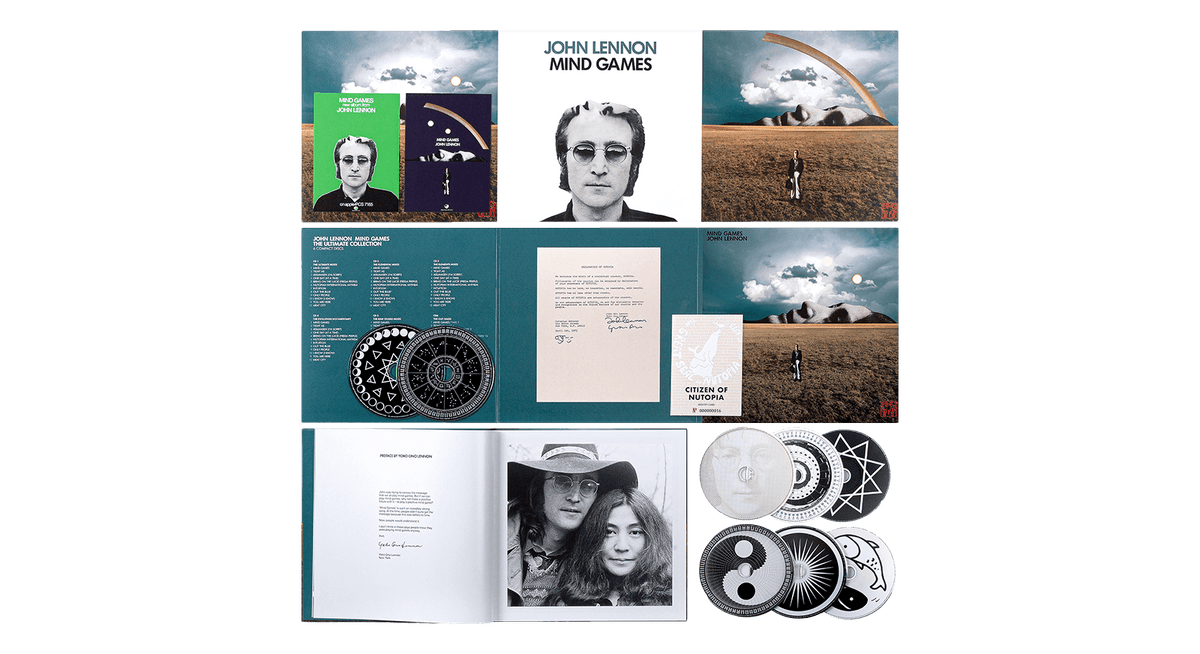 Vinyl - John Lennon : Mind Games Ultimate Editon Deluxe CD Box - The Record Hub