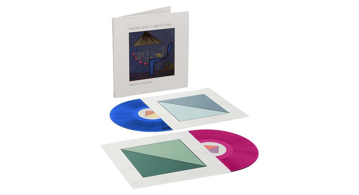 Vinyl - [Pre-Order [10/01] Roger &amp; Brian Eno : Mixing Colours (Colour Vinyl) - The Record Hub