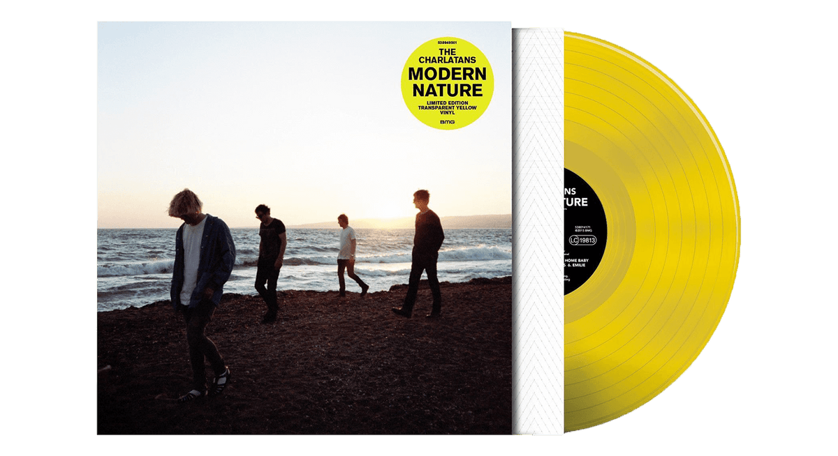 Vinyl - The Charlatans : Modern Nature (Yellow Vinyl LP) - The Record Hub