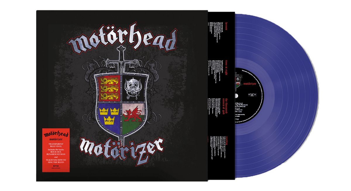 Vinyl - Motörhead : Motörizer (Blue Vinyl LP) - The Record Hub