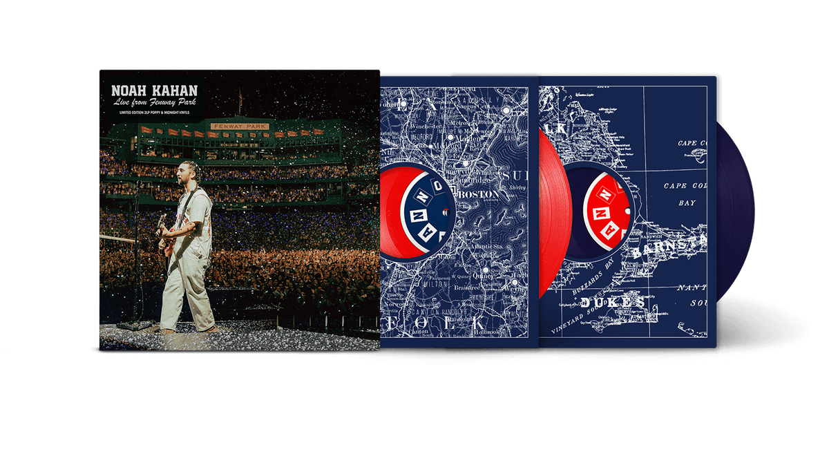 Vinyl - [Pre-Order [07/03] Noah Kahan : Live At Fenway (Red/ Blue Vinyl) - The Record Hub