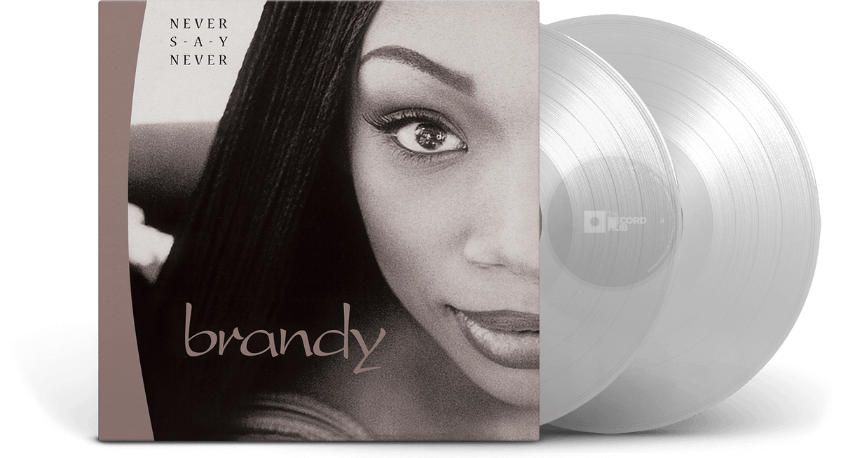 Vinyl - Brandy : Never Say Never (Clear Vinyl LP) - The Record Hub