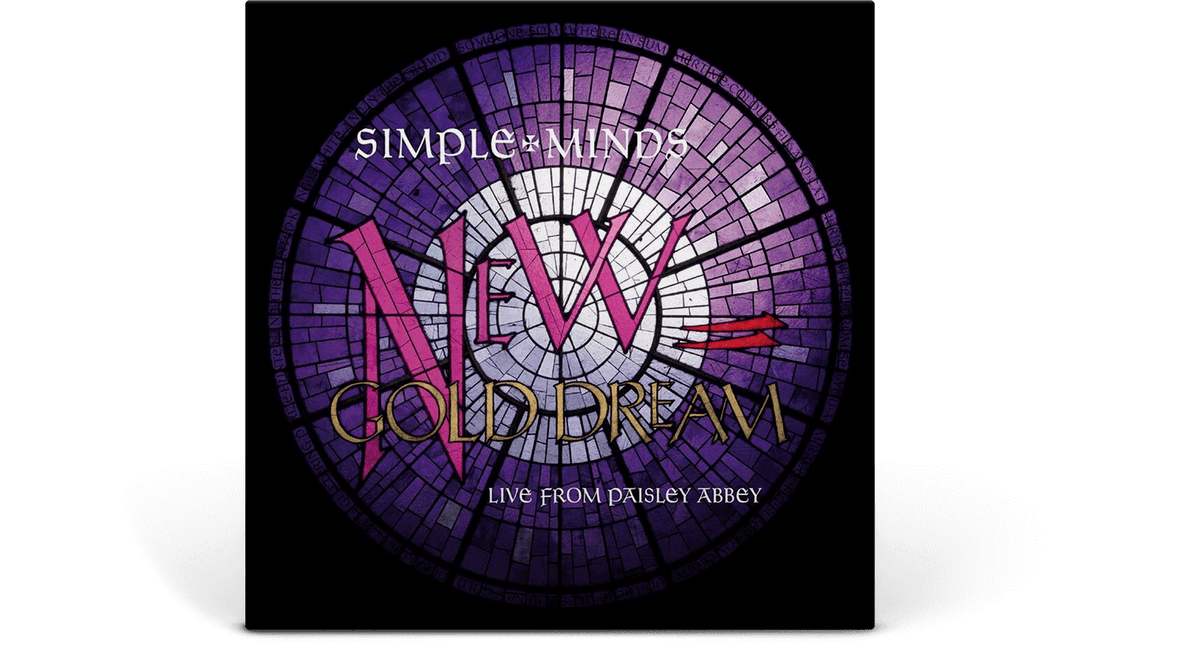 Vinyl - Simple Minds : New Gold Dream - Live From Paisley Abbey (Red and Black Marbled Vinyl) - The Record Hub