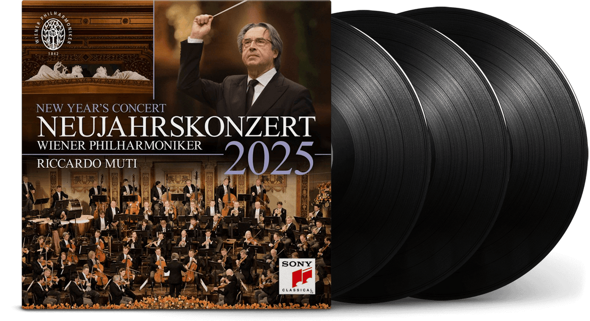 Vinyl - Riccardo Muti &amp; The Vienna Philharmonic Orchestra : New Year&#39;s Concert 2025 - The Record Hub