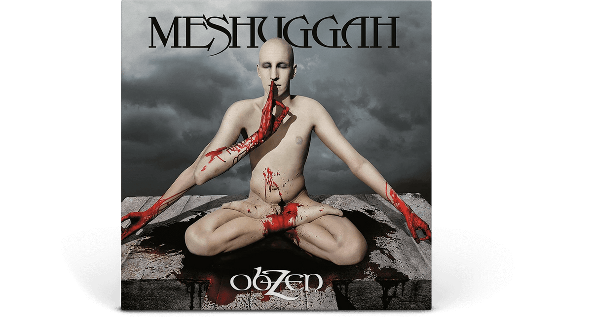 Vinyl - Meshuggah : ObZen (White &amp; Blue Splatter Vinyl LP) - The Record Hub