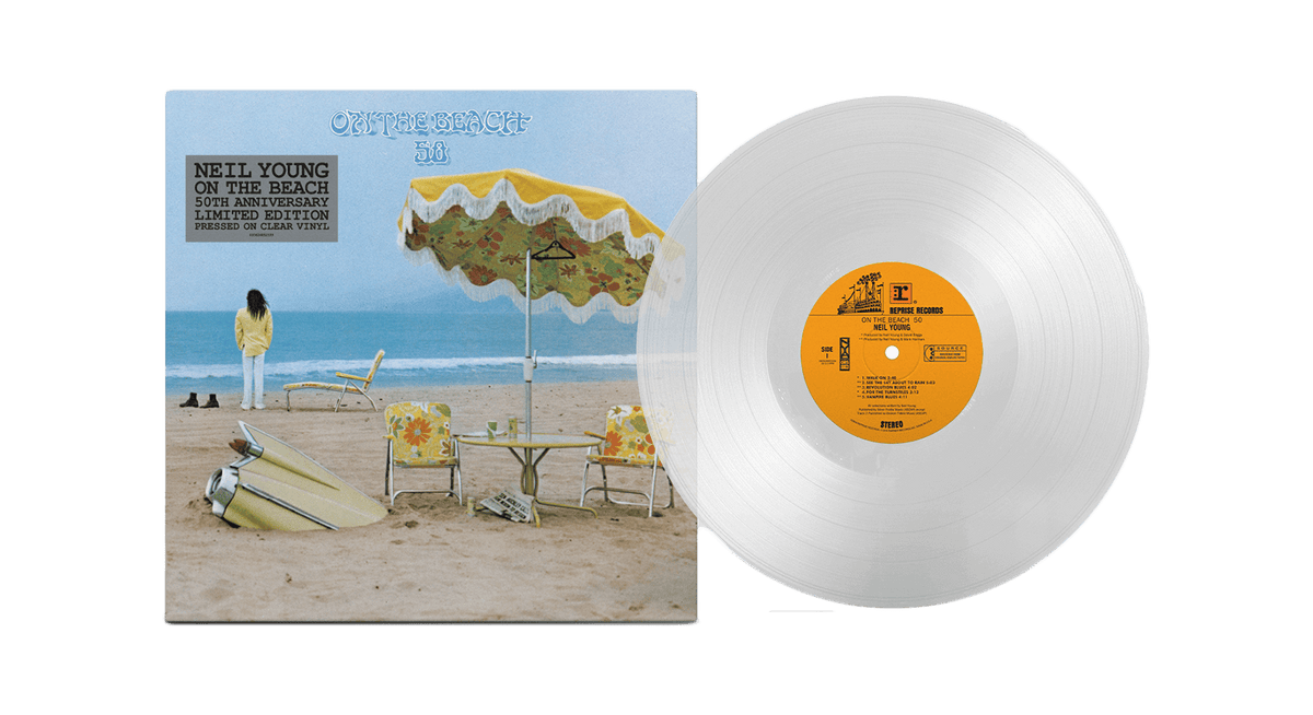 Vinyl - [Pre-Order [08/11] Neil Young : On the Beach (50th Anniversary Edition) [Limited Clear Vinyl] - The Record Hub