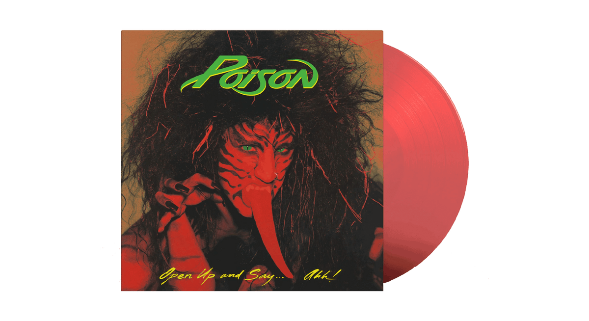 Vinyl - Poison : Open Up and Say…Ahh! (Red Vinyl) - The Record Hub