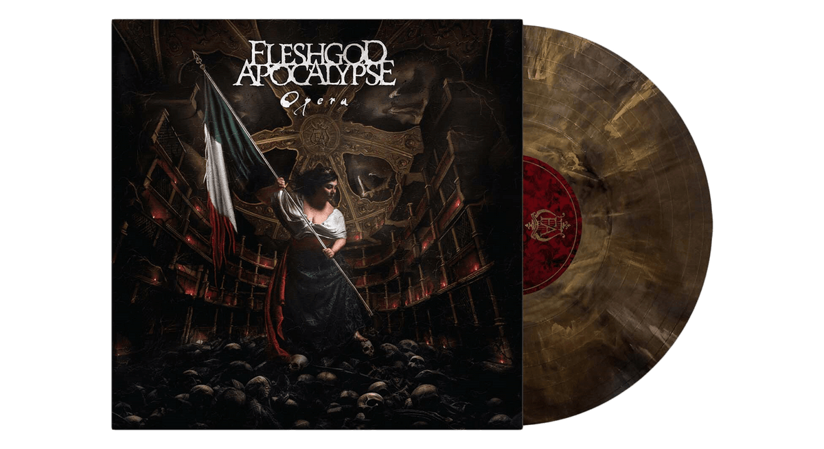 Vinyl - [Pre-Order [17/01] Fleshgod Apocalypse : Opera (Copper/ Black Marbled Vinyl) - The Record Hub