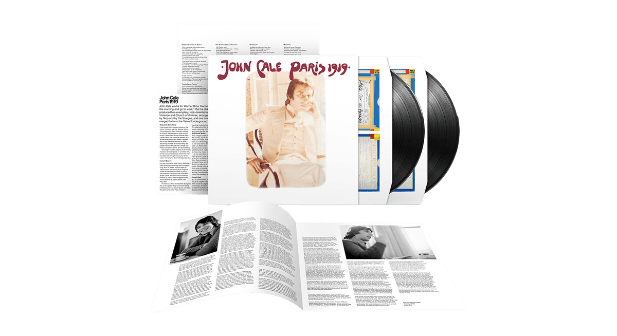 Vinyl - [Pre-Order [15/11] John Cale : Paris 1919 (Remastered) - The Record Hub