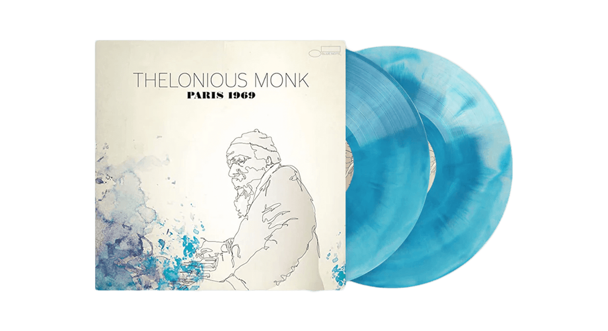 Vinyl - Thelonious Monk : Paris 1969 (Light Galaxy Blue Vinyl) - The Record Hub