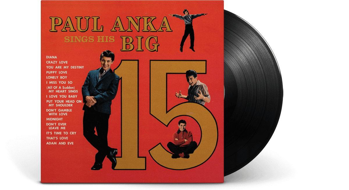 [Pre-Order [04/10] Paul Anka : Paul Anka Sings His Big 15 (Remastered 2024)