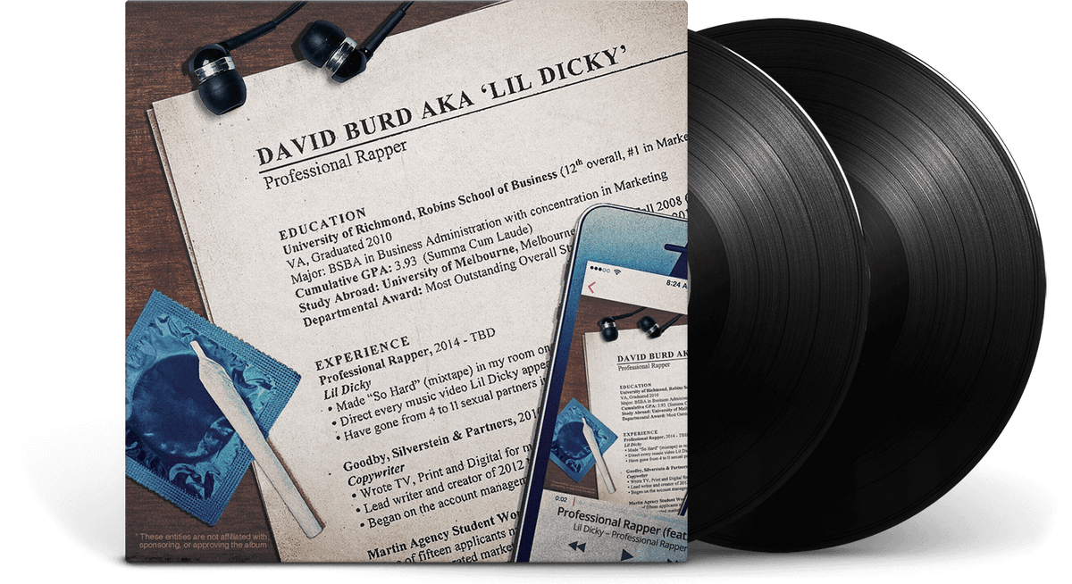 Vinyl - Lil Dicky : Professional Rapper (Reissue) - The Record Hub