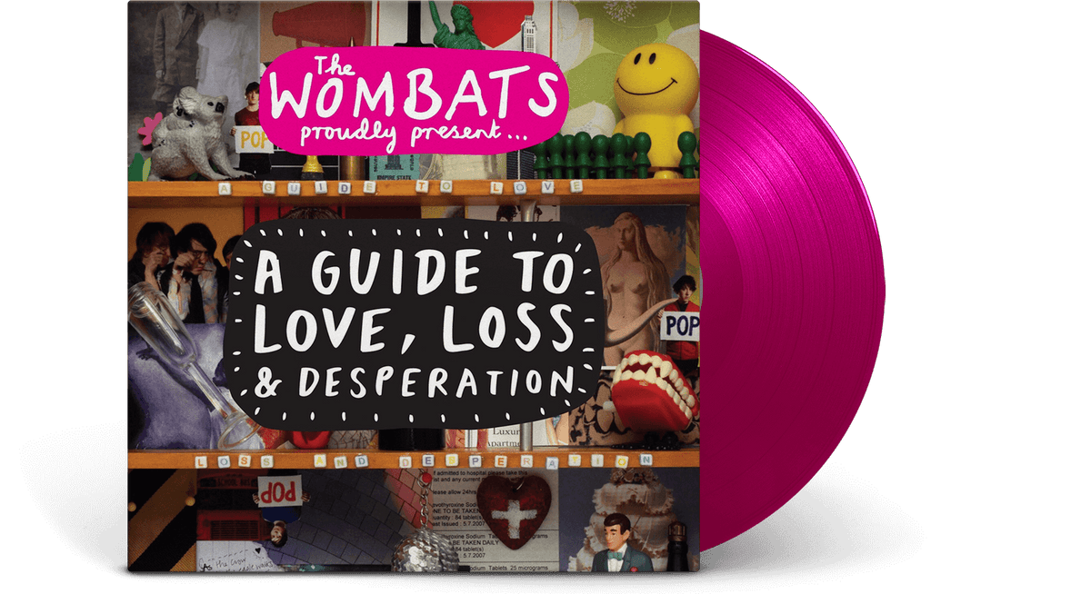 Vinyl - The Wombats : Proudly Present... A Guide to Love, Loss &amp; Desperation (Pink Vinyl) - The Record Hub