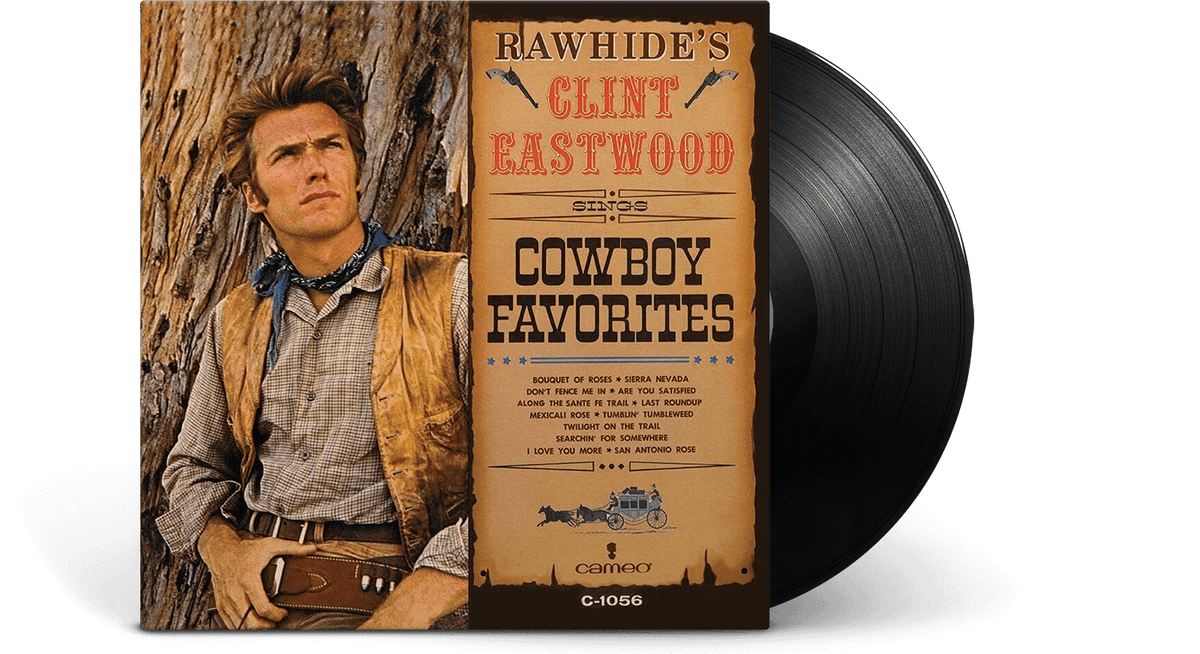 Vinyl - Clint Eastwood : Rawhide&#39;s Clint Eastwood Sings Cowboy Favourites - The Record Hub