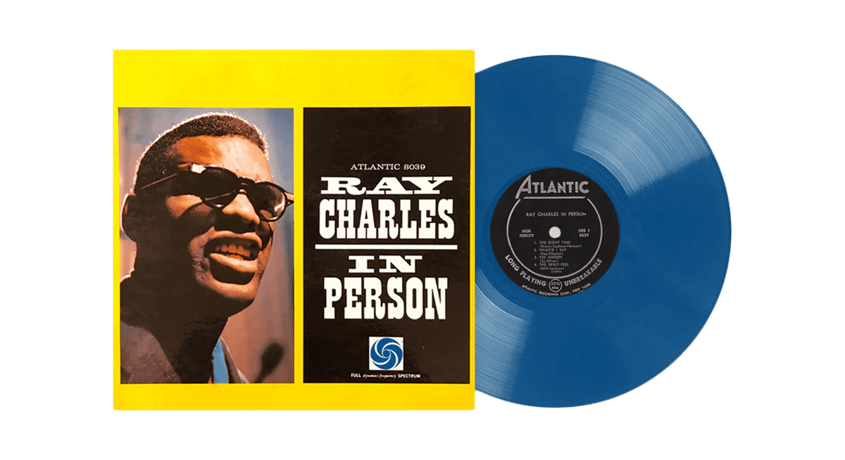 Vinyl - Ray Charles : Ray Charles In Person (Blue Vinyl) - The Record Hub