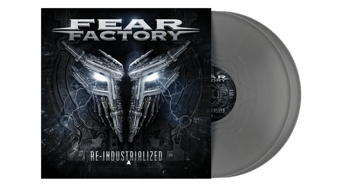 Vinyl - Fear Factory : Re-Industrialized (Silver Coloured Vinyl) - The Record Hub