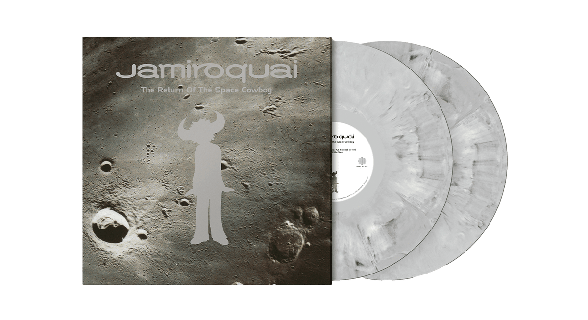 Vinyl - Jamiroquai : Return Of The Space Cowboy: 30th Anniversary (White &amp; Black Marble Vinyl) - The Record Hub