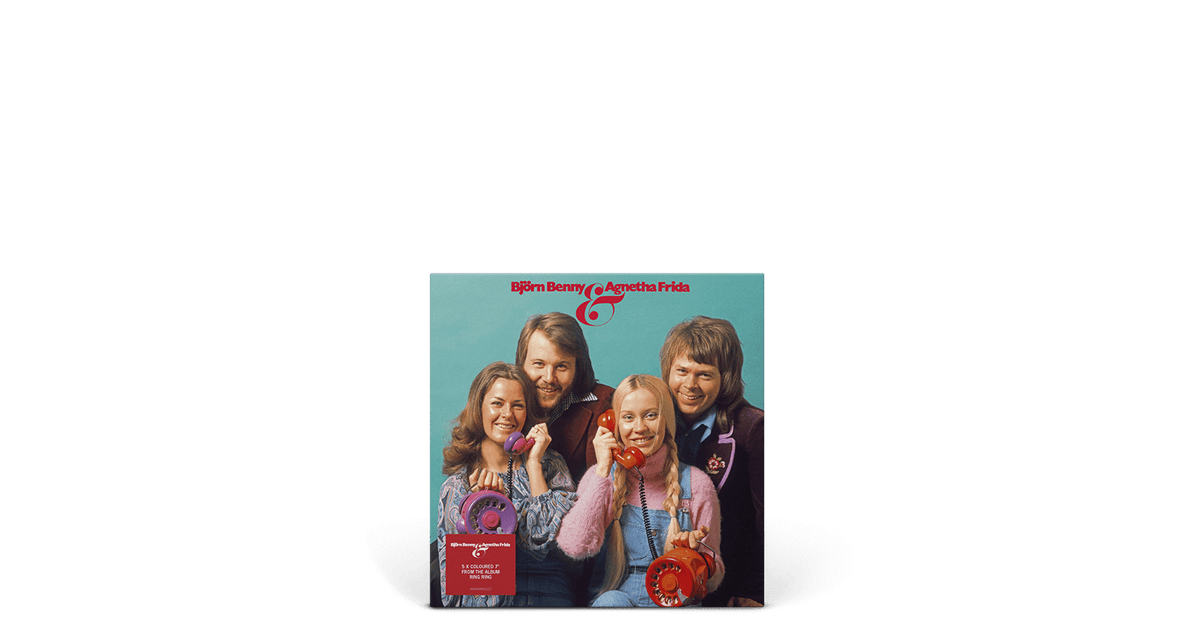 Vinyl - ABBA : Ring Ring (50th Anniversary) (Coloured 5 X 7&quot; Boxset Vinyl) - The Record Hub