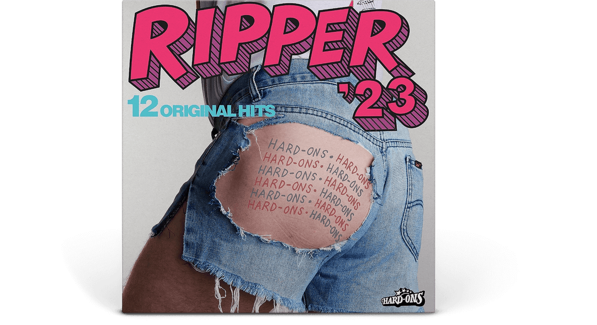 Vinyl - Hard-Ons : Ripper &#39;23 (Pink w Blue Splatter Vinyl) - The Record Hub