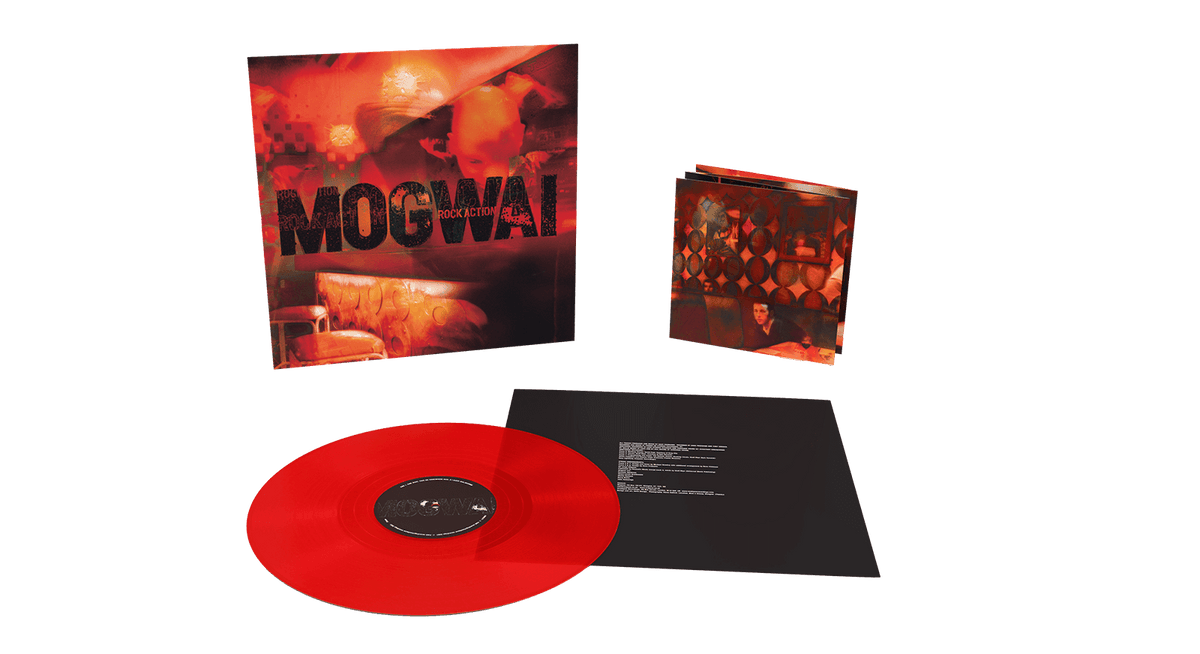 Vinyl - [Pre-Order 22/09] Mogwai : Rock Action (Ltd Transparent Red Vinyl) - The Record Hub