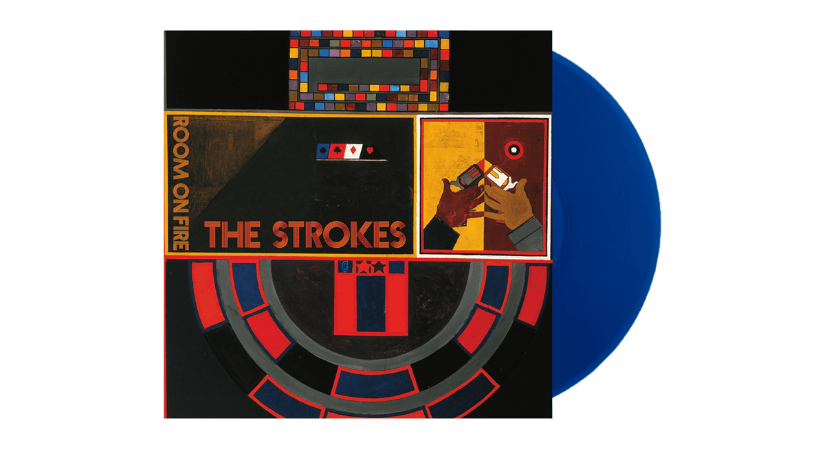 Vinyl - The Strokes : Room on Fire (Blue Vinyl) - The Record Hub