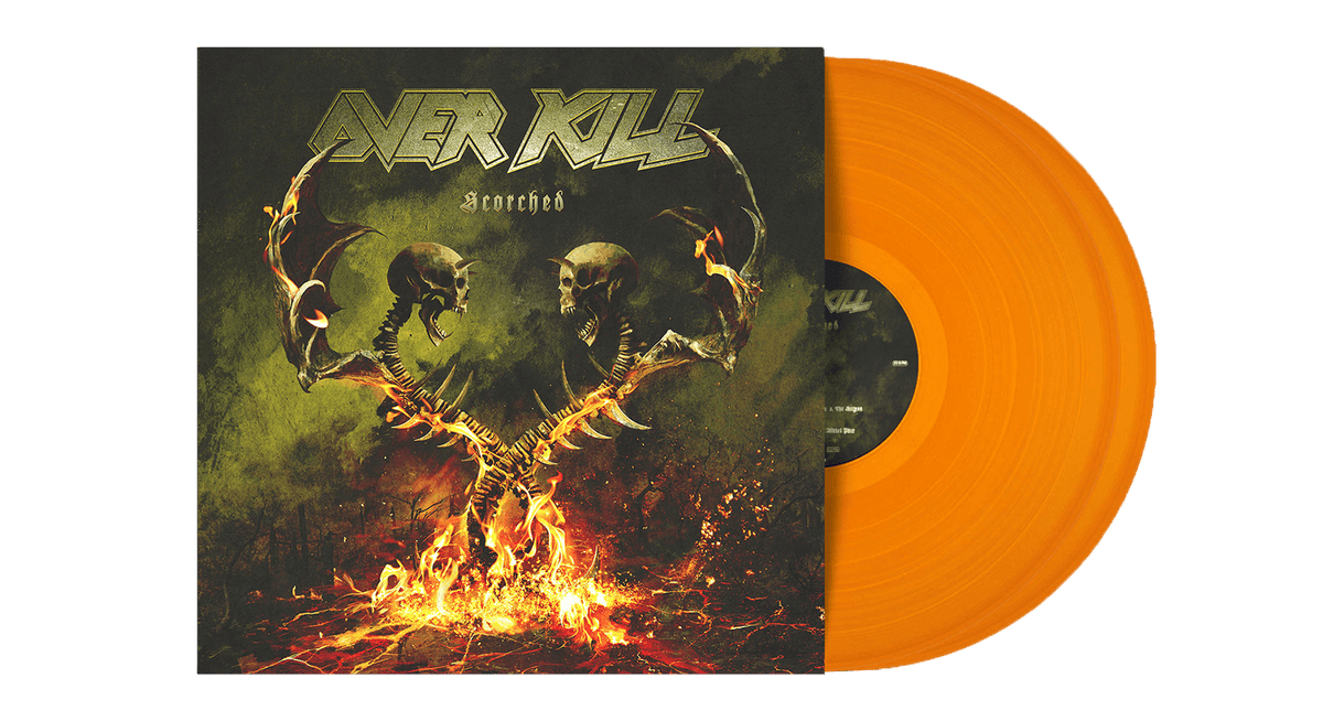 Vinyl - Overkill : Scorched (Limited Orange Vinyl 2LP) - The Record Hub