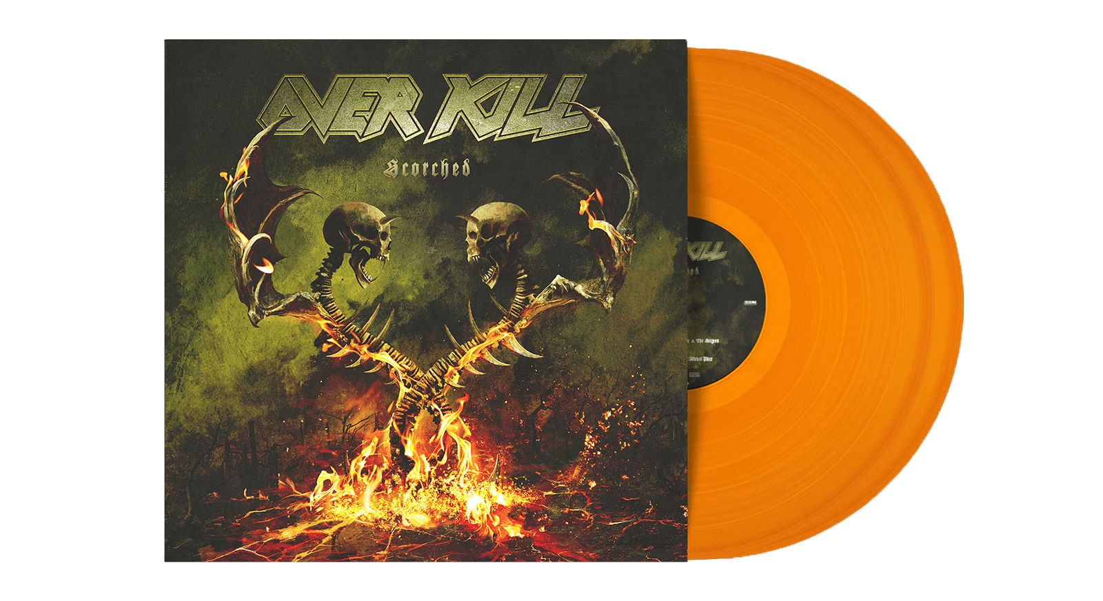 Vinyl | Overkill | Scorched (Limited Orange Vinyl 2LP) - The Record Hub