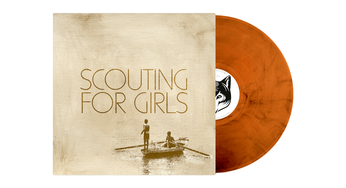 Vinyl - Scouting For Girls : Scouting For Girls (NAD) (Orange &amp; Black Marble Vinyl) - The Record Hub