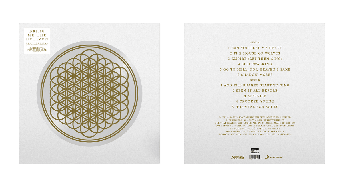 Vinyl - Bring Me The Horizon : Sempiternal (10th Anniversary Edition) - The Record Hub