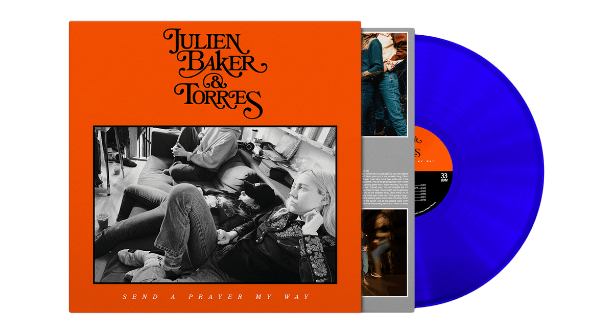 Vinyl - [Pre-Order [18/04] Julien Baker &amp; TORRES : Send A Prayer My Way (Blue Vinyl) - The Record Hub