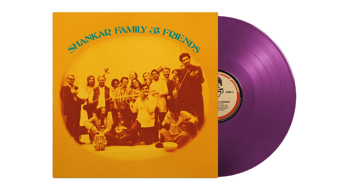 Vinyl - Ravi Shankar : Shankar Family &amp; Friends (Purple Orchid Vinyl LP) - The Record Hub