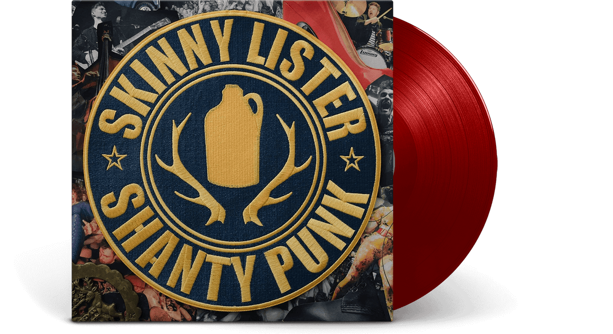 Vinyl - SKINNY LISTER : Shanty Punk (Red Vinyl) - The Record Hub