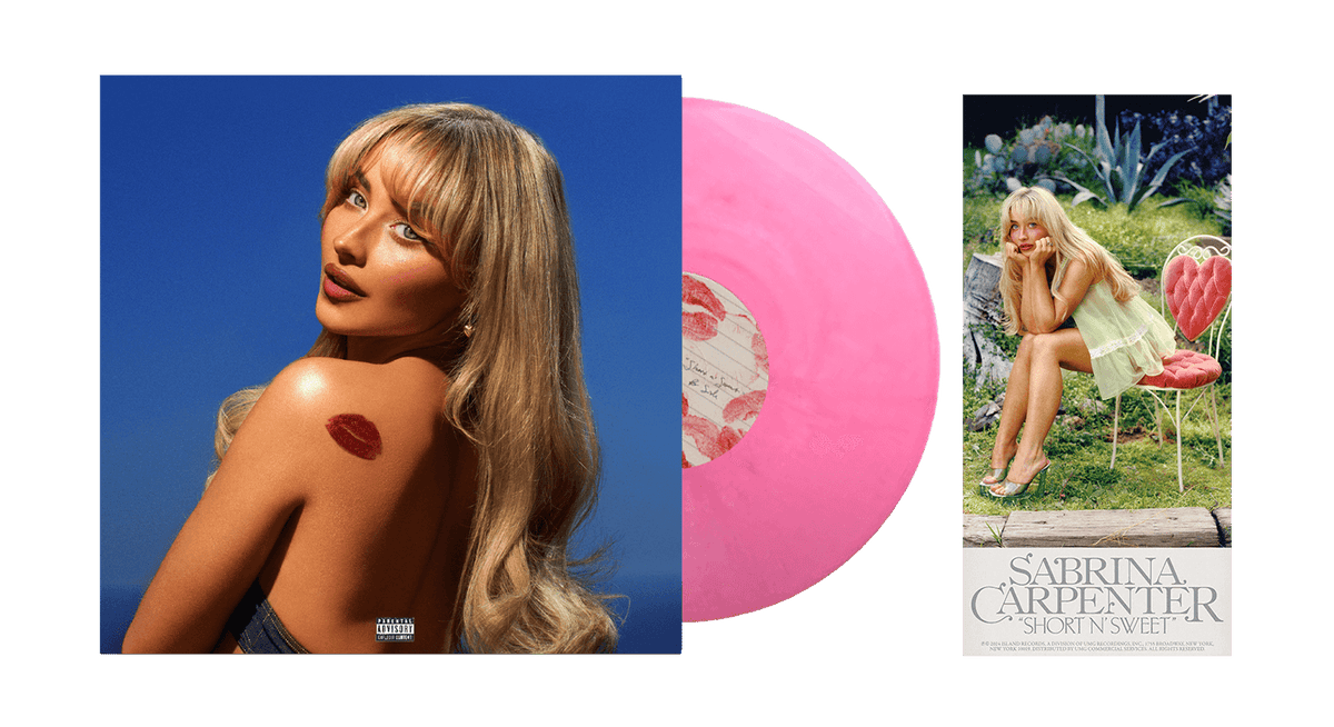 Vinyl - Sabrina Carpenter : Short n&#39; Sweet (Pink Vinyl &amp; Poster) - The Record Hub