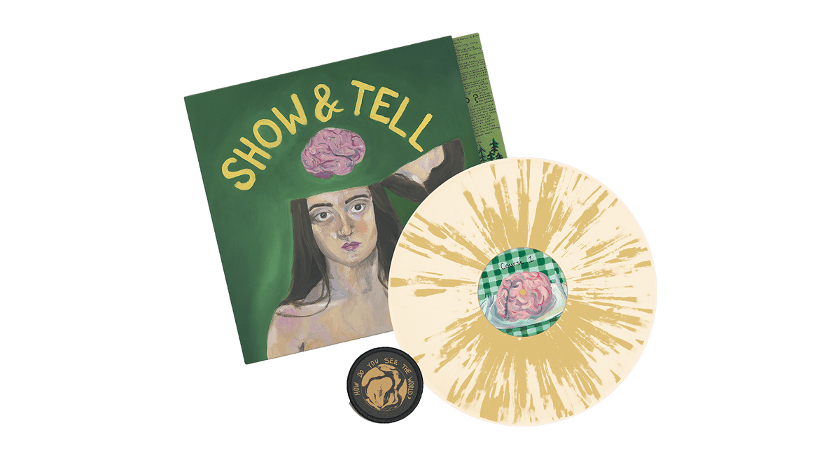 Vinyl - Bored At My Grandmas House : Show &amp; Tell (Cream &amp; Mustard Splatter Vinyl) - The Record Hub