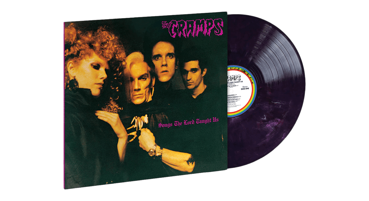 Vinyl - The Cramps : Songs The Lord Taught Us (Purple Marble Vinyl) - The Record Hub