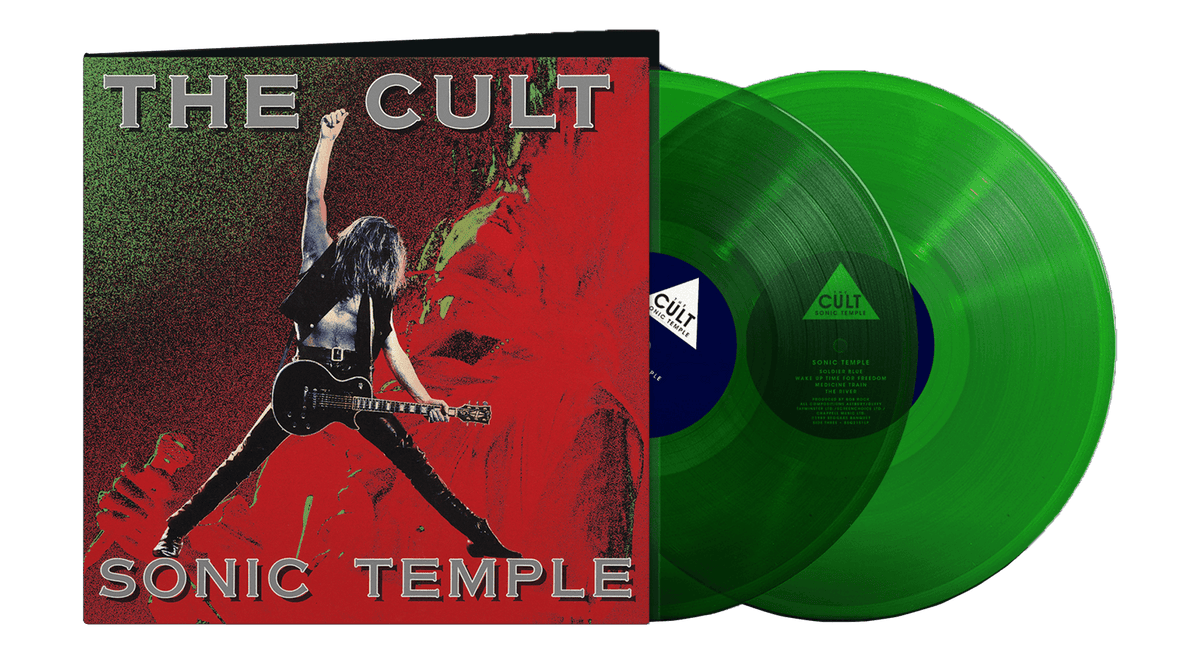 Vinyl - The Cult : Sonic Temple (Ltd Translucent Green Vinyl) - The Record Hub