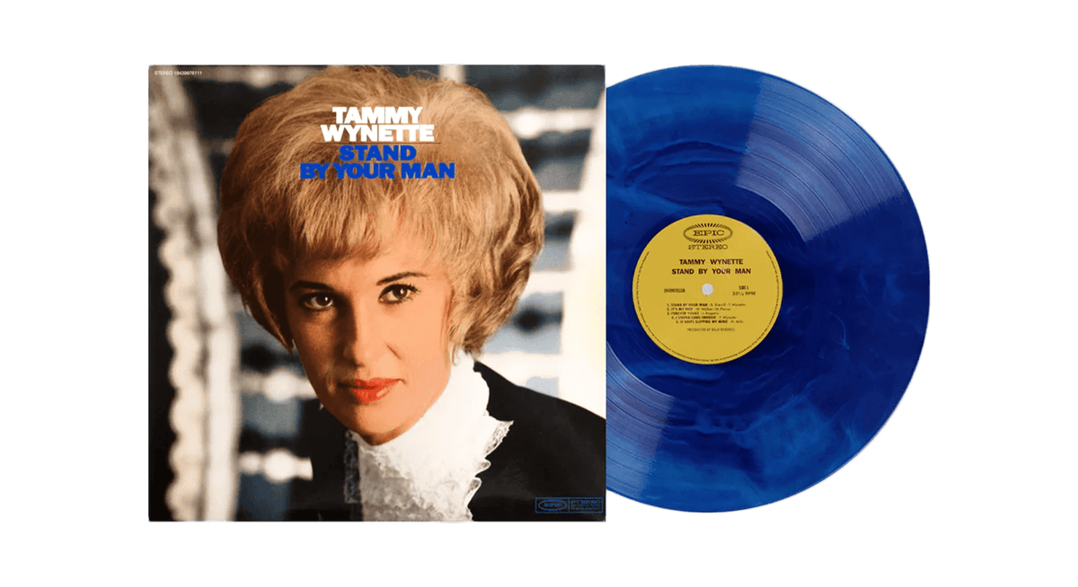 Vinyl - Tammy Wynette : Stand By Your Man (Blue Galaxy) - The Record Hub