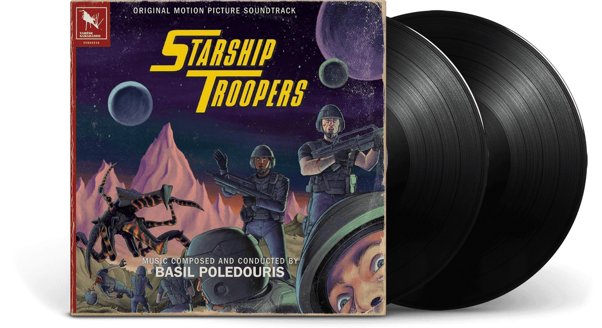 Vinyl - Basil Poledouris : Starship Troopers (Original Motion Picture Soundtrack) - The Record Hub