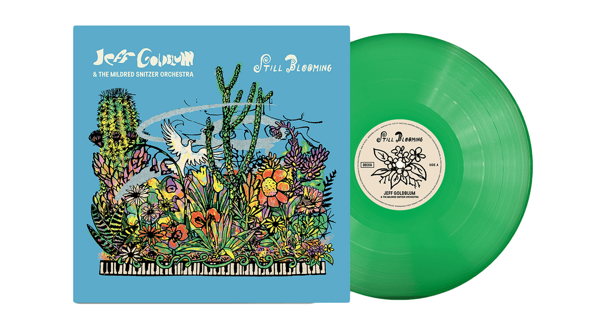 Vinyl - [Pre-Order [25/04] Jeff Goldblum &amp; The Mildred Snitzer Orchestra : Still Blooming (Green Vinyl) - The Record Hub