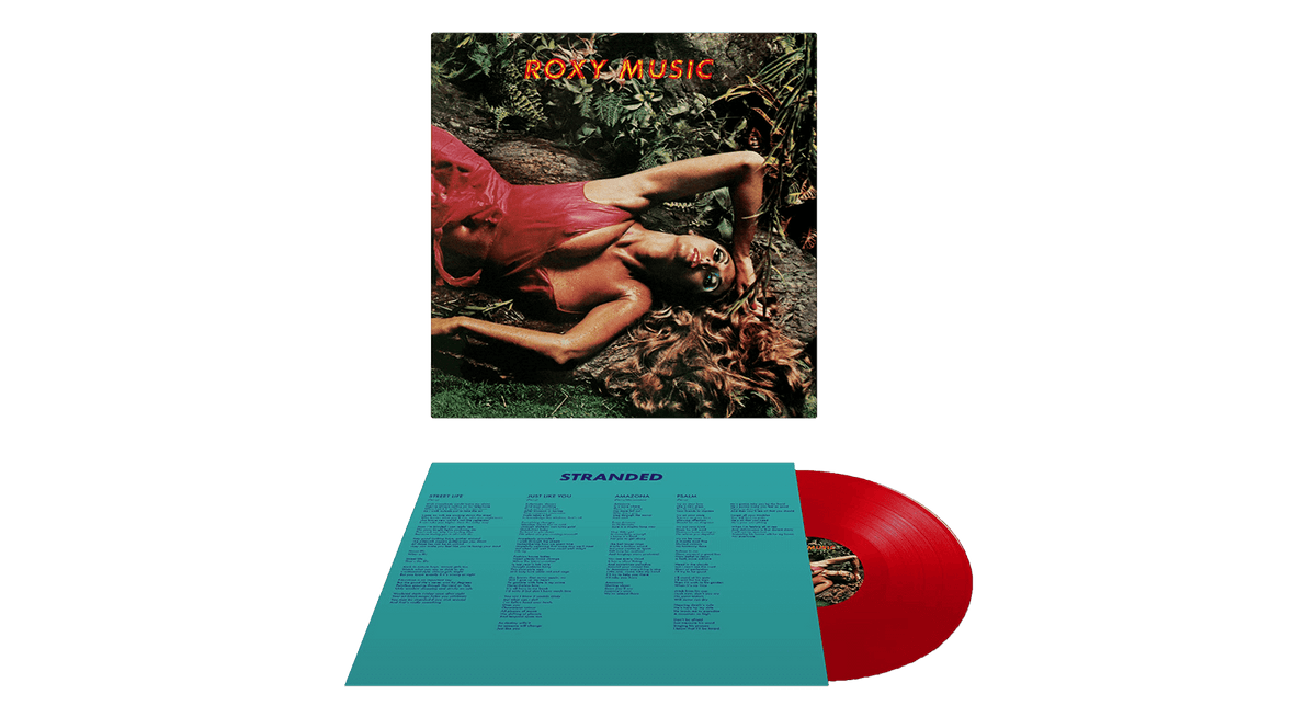 Vinyl - Roxy Music : Stranded (Transparent Red Vinyl) - The Record Hub