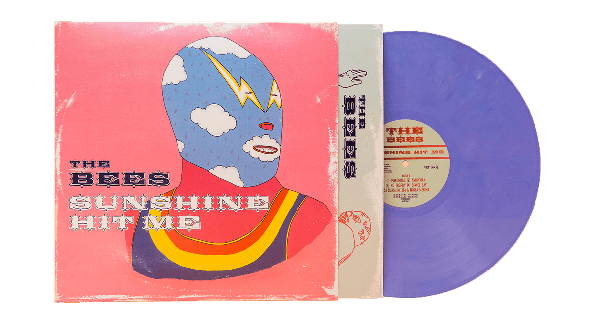 Vinyl - The Bees : Sunshine Hit Me (Blue Vinyl) - The Record Hub