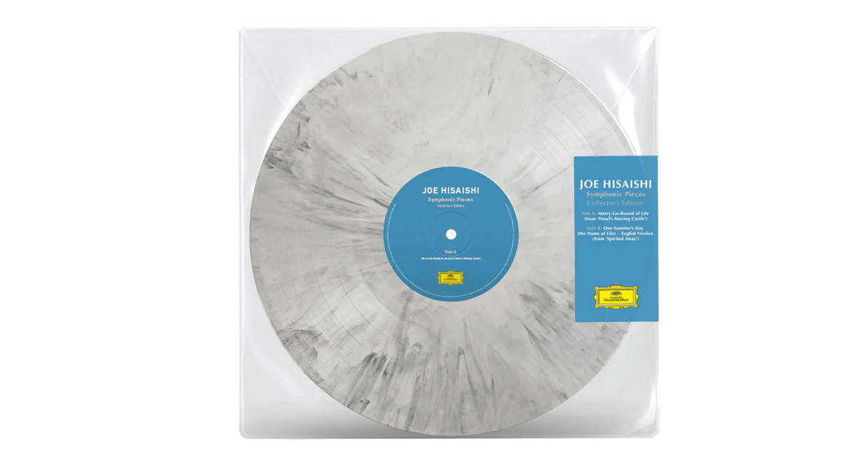 Vinyl - Joe Hisaishi : Symphonic Pieces (Collector’s Edition 12” White Marble Vinyl) (Exclusive to The Record Hub.com) - The Record Hub